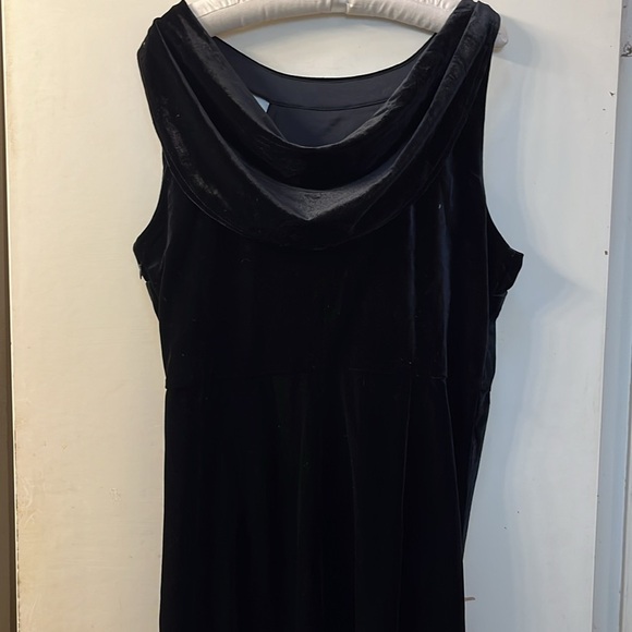 NWT Grace Karin Elegant Black Velvet Dress  2XL - Picture 2 of 5